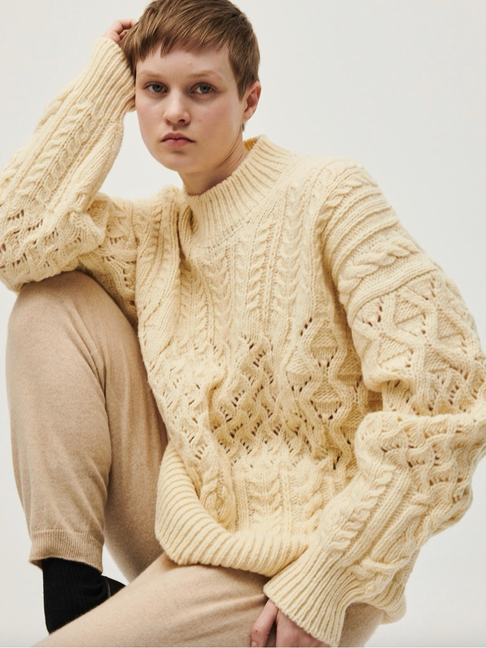 Babaa Jumper No 53 Wool Sweater